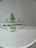 (H) 12-Piece Royal Doulton England The Majesty Collection Floradora Cream Soup Bowls & Saucers Set