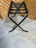 Black Metal Luggage Rack