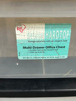 Plastic Storage Drawers with Casters