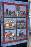 Amish Community Hand Made Crib Quilt