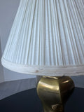 Brass Optic Swirl Vintage Lamp (WORKS)