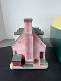 (D) Lang and Wise Colonial Williamsburg Margaret Hunter Shop Lighted Building in Box (WORKS)