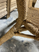 Wicker/Rattan Chair, No Cushions