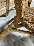 Wicker/Rattan Chair, No Cushions