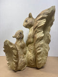 Resin Squirrel Statue