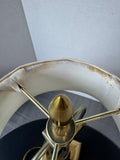 Heavyweight Brass Swing Arm Desk Lamp (WORKS)