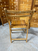 Folding Wooden Chair