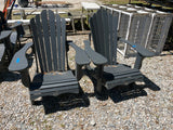 Leisure Line Adirondack Chairs, Set of 2, Set A