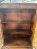 Antique China Cabinet with Upper Glass Doors