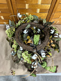 24"Diameter Faux Floral Wreath