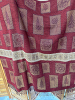 Calzeat Of Scotland Floral Throw