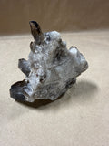 (A) Natural Smokey Quartz Cluster