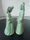 2-Piece Korean Celadon Ceramic Wedding Couple