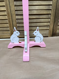 Wooden Bunny Coat Hanger