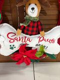 “Santa Paws” 20” Wreath