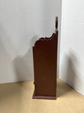 Primitive Wooden Pipe Box With Drawer