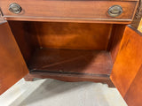 Antique China Cabinet with Upper Glass Doors