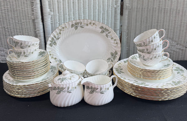 45-Piece Minton England Greenwich Bone China Set
