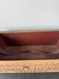 Timbleberry Shoppe Primitive Style Wooden Planter or Storage Box with Leather Strap