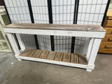 Rustic Narrow Console Table