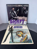 Pair of Shaft Motion Picture Soundtrack Vintage LP Vinyl (S)