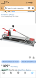 Finch & McLay Floor Three In One Tile Cutter