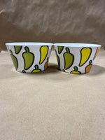 (D) Hutzler Pepper Melamine Bowl — Set Of 2