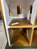 Unfinished Colonial Style Doll House on Wheels (PROJECT)