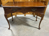 Queen Anne Style Writing Desk with Two Drawers