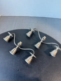 Pair of Alvin Sterling Silver Weighted 2-Arm Candelabra Extenders