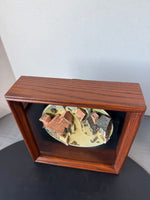 (B) David Winter City Street Plate Shadow Box