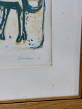 “Promenade” Lithograph by Walter Becker; Signed & Numbered - See Description