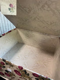 Trio of Floral Decorative Storage Boxes
