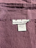 Williams Sonoma Cloth Table Runner, Purple, 108"x18"