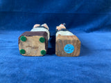 Pair of Wooden Carved Peg Leg Sailors