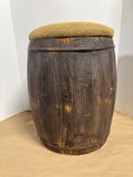 Barrel Style Seat/Footstool