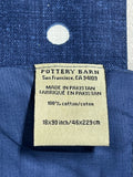 Pottery Barn Blue/White Polka Dot Table Runner, 90"x18"