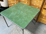 Green Samsonite Folding Card Table
