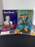 Lot of 4 Frank Sinatra Japanese Pressing Vintage LP Vinyl (G) (PLAYS IN ENGLISH)
