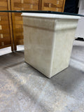 Glass Top Side Table