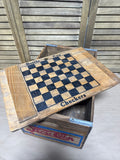 Wooden Pepsi Cola Bottle Cap Checkers Crate