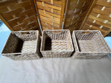 Trio of Baskets, 2 Sets Available, PRICED INDIVIDUALLY, $18 EACH