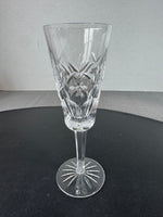 (B) Waterford Crystal Ashling Champagne Glass (8 AVAILABLE—PRICED INDIVIDUALLY AT $25 EACH)
