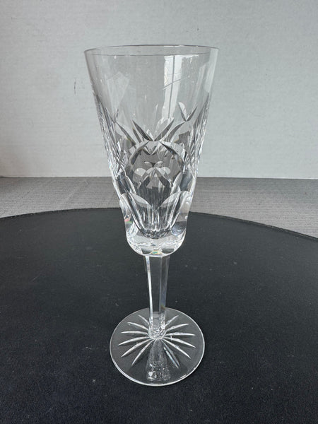 (B) Waterford Crystal Ashling Champagne Glass (8 AVAILABLE—PRICED INDIVIDUALLY AT $25 EACH)