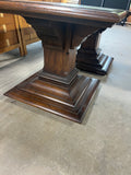 Heritage Pair of Sturdy Square End Tables