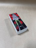 Christmas Tree Clear Glass Bottle Stopper - By Mikasa