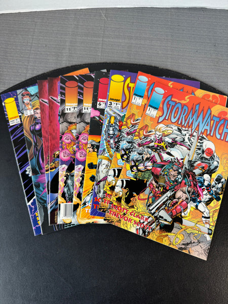 (D) Lot of 10 Image StormWatch Comics