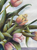 Tulip Watercolor by Janet Gordon; Signed