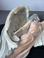 Brian Davis Style Heavyweight Relief Flying Angel Hanging Sculpture