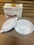 Arcoflam 1 1/2 Qt. Covered Casserole Dish